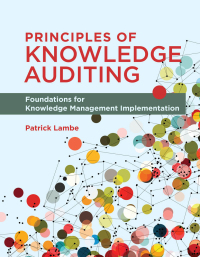 Cover image: Principles of Knowledge Auditing 9780262545037