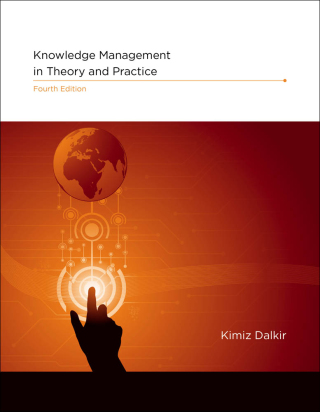 Cover image: Knowledge Management in Theory and Practice 4th edition 9780262048125