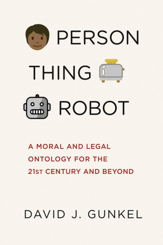Cover image: Person, Thing, Robot 9780262546157