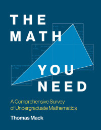 Cover image: The Math You Need 9780262546324