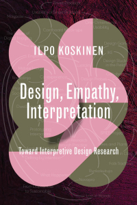 Cover image: Design, Empathy, Interpretation 9780262546928