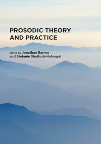 Cover image: Prosodic Theory and Practice 9780262543170