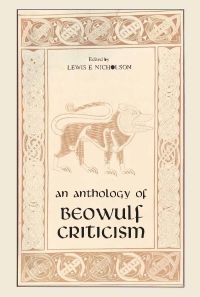 Titelbild: Anthology of Beowulf Criticism, The 9780268000066