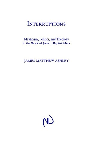 表紙画像: Interruptions 9780268011956