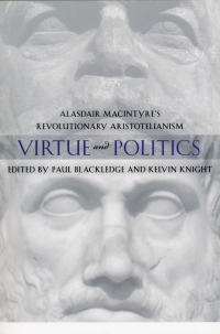 Cover image: Virtue and Politics 9780268022259
