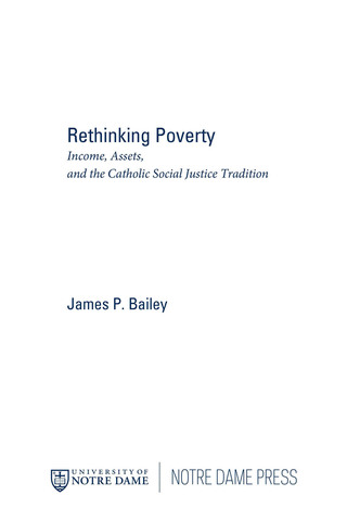 Imagen de portada: Rethinking Poverty 9780268022235