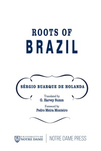 表紙画像: Roots of Brazil 9780268026134