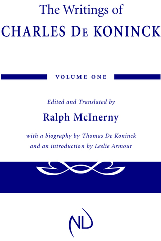Cover image: The Writings of Charles De Koninck 9780268026226