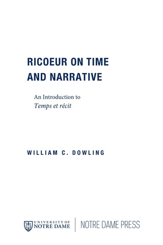 صورة الغلاف: Ricoeur on Time and Narrative 9780268026080