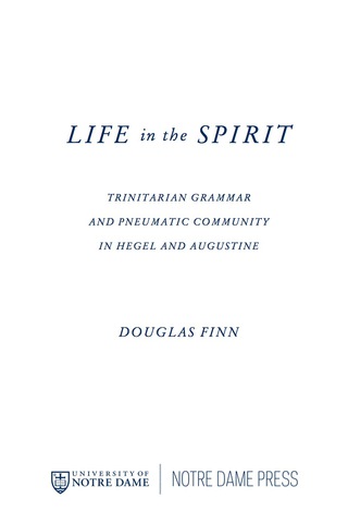 Cover image: Life in the Spirit 9780268028954