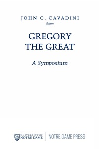 Imagen de portada: Gregory the Great 9780268010430