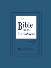 صورة الغلاف: Bible in the Latin West 9780268006938