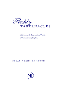 Cover image: Fleshly Tabernacles 9780268206178