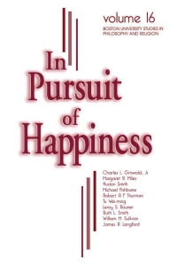 صورة الغلاف: In Pursuit of Happiness 9780268011741