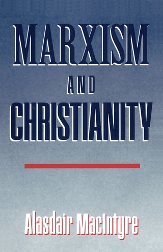 Cover image: Marxism and Christianity 9780268013585