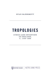 Cover image: Tropologies 9780268207120