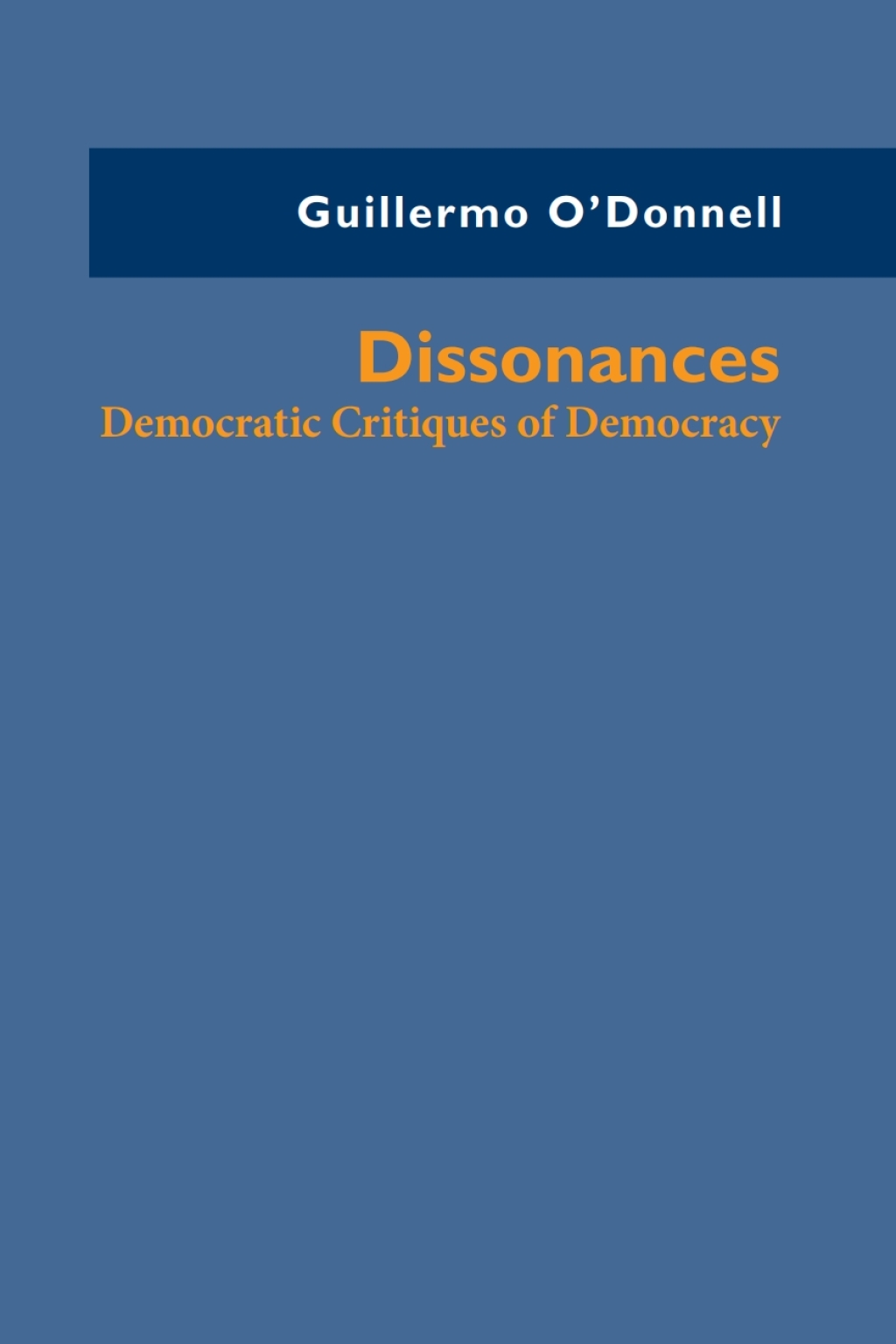 Dissonances (eBook)