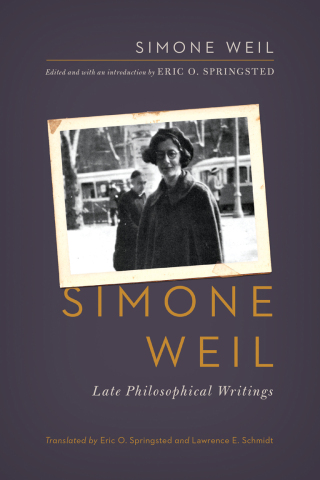 Cover image: Simone Weil 9780268041502
