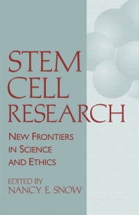 Cover image: Stem Cell Research 9780268017781