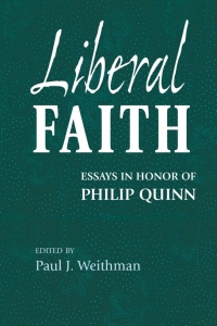 Cover image: Liberal Faith 9780268044169