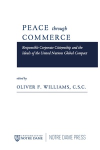 Omslagafbeelding: Peace through Commerce 9780268044145