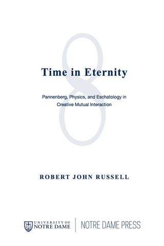 Cover image: Time in Eternity 9780268040598