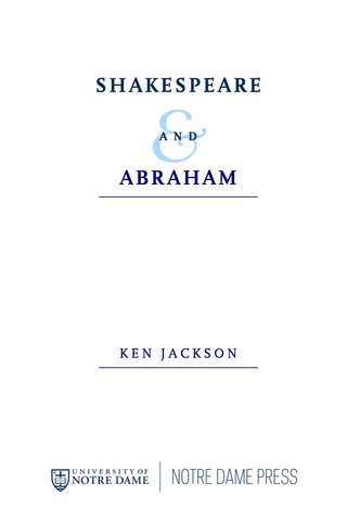 Cover image: Shakespeare and Abraham 9780268206857