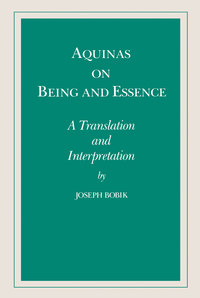 Imagen de portada: Aquinas on Being and Essence 9780268006174