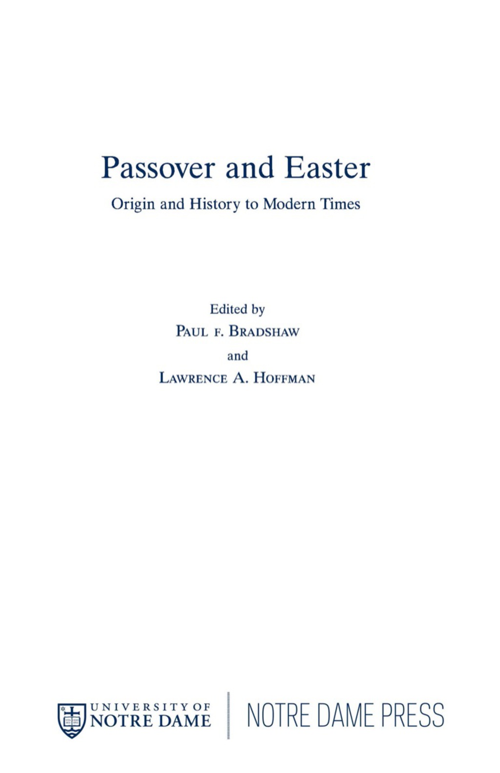 Passover and Easter (eBook)