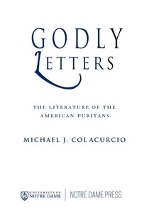 Cover image: Godly Letters 9780268022907
