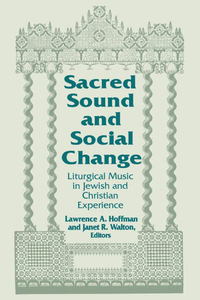 Titelbild: Sacred Sound and Social Change 9780268017460