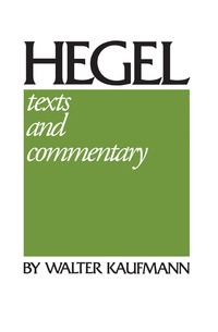 Imagen de portada: Hegel 9780268206277