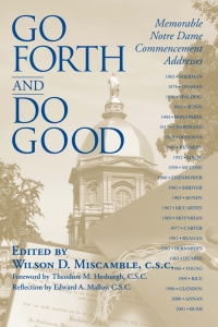 Cover image: Go Forth and Do Good 9780268035259