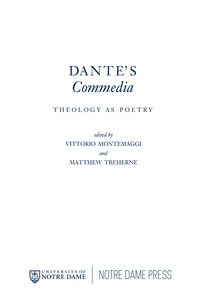 صورة الغلاف: Dante's Commedia 9780268162320