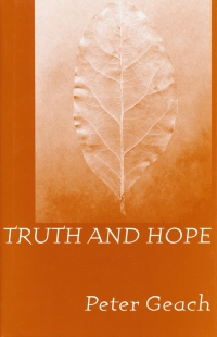 Cover image: Truth and Hope 9780268042158
