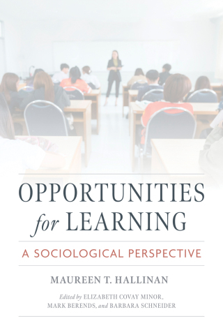 Cover image: Opportunities for Learning 9780268209391
