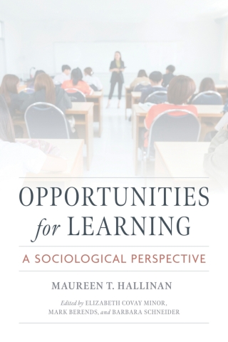 Cover image: Opportunities for Learning 9780268209391