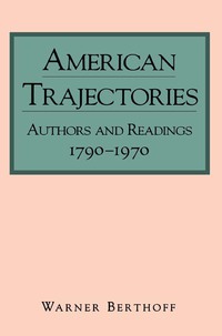 Cover image: American Trajectories 9780271010519