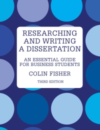 Cover image: Researching and Writing a Dissertation 3rd edition 9780273723431