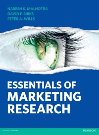 Cover image: Essentials of Marketing Research 1st edition 9780273724339