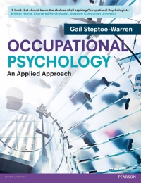 Imagen de portada: Occupational Psychology 1st edition 9780273734208