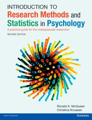 Immagine di copertina: Introduction to Research Methods and Statistics in Psychology 2nd edition 9780273735069