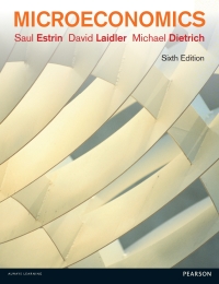 Cover image: Estrin: Microeconomics 6th edition 9780273734871
