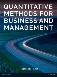 Immagine di copertina: Quantitative Methods for Business & Management 1st edition 9780273736288