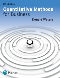 Cover image: Quantitative Methods for Business 5th edition 9780273739470