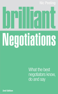 Cover image: Brilliant Negotiations 2nd edition 9780273743248