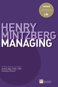 Cover image: Managing 1st edition 9780273745624