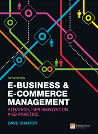 Imagen de portada: E-Business and E-Commerce Management 5th edition 9780273752011