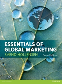 Cover image: Essentials of Global Marketing 2nd edition 9780273756545