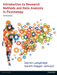 Cover image: Introduction to Research Methods and Data Analysis in Psychology 3rd edition 9780273756873